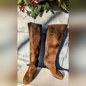 Sofft Brighton knee length suede boots